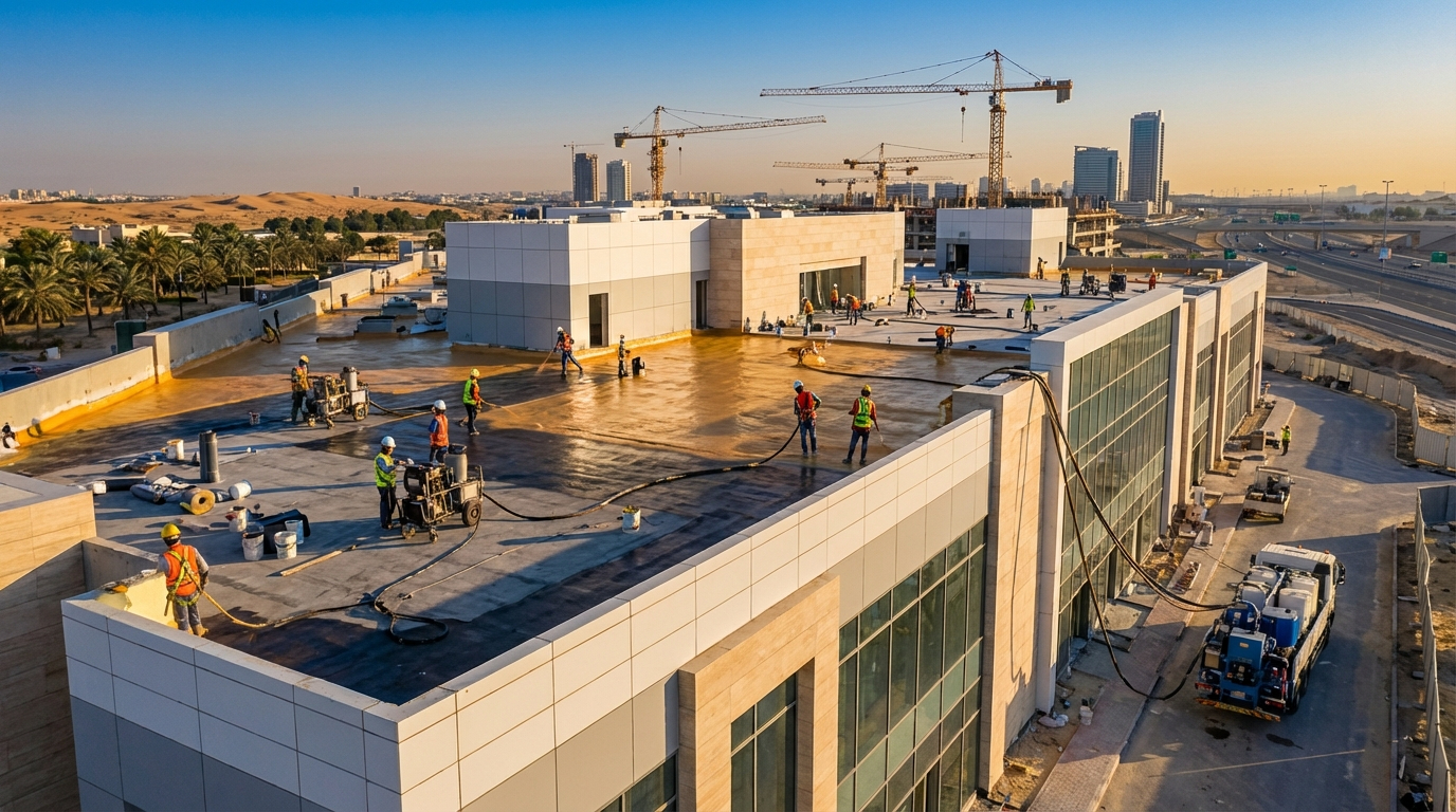 Professional Waterproofing Application